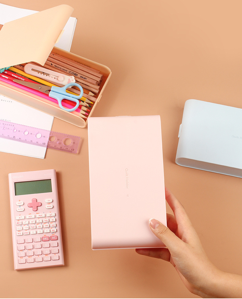 Pencil Case Simple Large Capacity Pencil Case Pencil Case Primary School Student Plastic Pencil-Box Storage Box