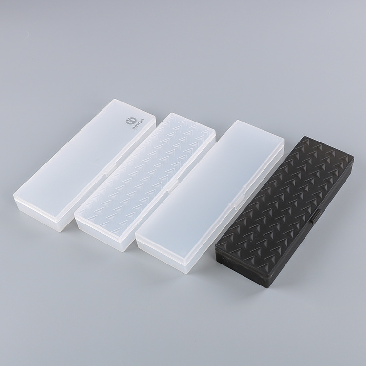 Spot Customizable Simple Frosted Pencil Box Translucent Plastic Pencil-Box Non-Printed Stationery Customization Spot Customizable Simple Frosted Pencil Box Translucent Plastic Pencil-Box Non-Printed Stationery Customization