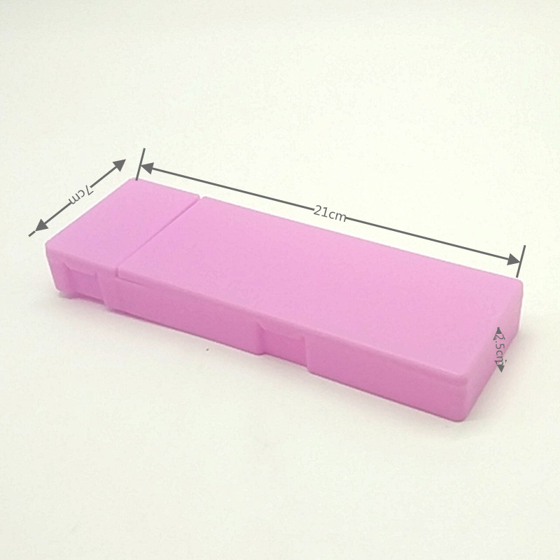 Plastic Pencil-Box Jewelry Box Student Pencil Case