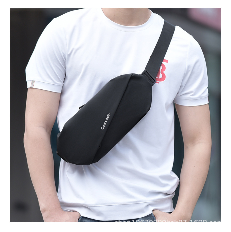 Card Kolin Men's Chest Bag New Fashion Men's Bag Crossbody Ins Trendy Brand Shoulder Bag Men's Waist Bags Card Kolin Men's Chest Bag New Fashion Men's Bag Crossbody Ins Trendy Brand Shoulder Bag Men's Waist Bags