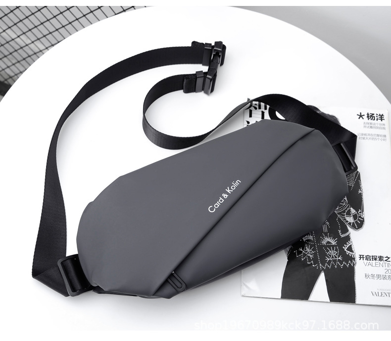 Card Kolin Men's Chest Bag New Fashion Men's Bag Crossbody Ins Trendy Brand Shoulder Bag Men's Waist Bags Card Kolin Men's Chest Bag New Fashion Men's Bag Crossbody Ins Trendy Brand Shoulder Bag Men's Waist Bags