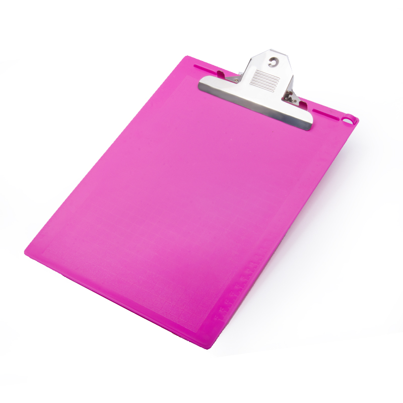 Factory Direct Sales A4 Plastic Tablet Clip Folder Test Paper Clip File Binder Power Clip Exclusive for Cross-Border