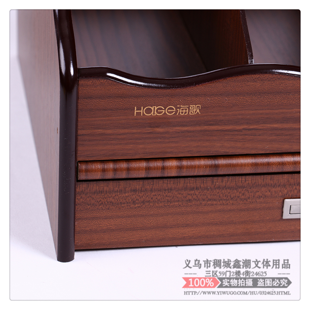 Folder Shelf Desktop Office Wooden Large Classification Storage Rack Book Stand Organizing Books Wooden Shelf