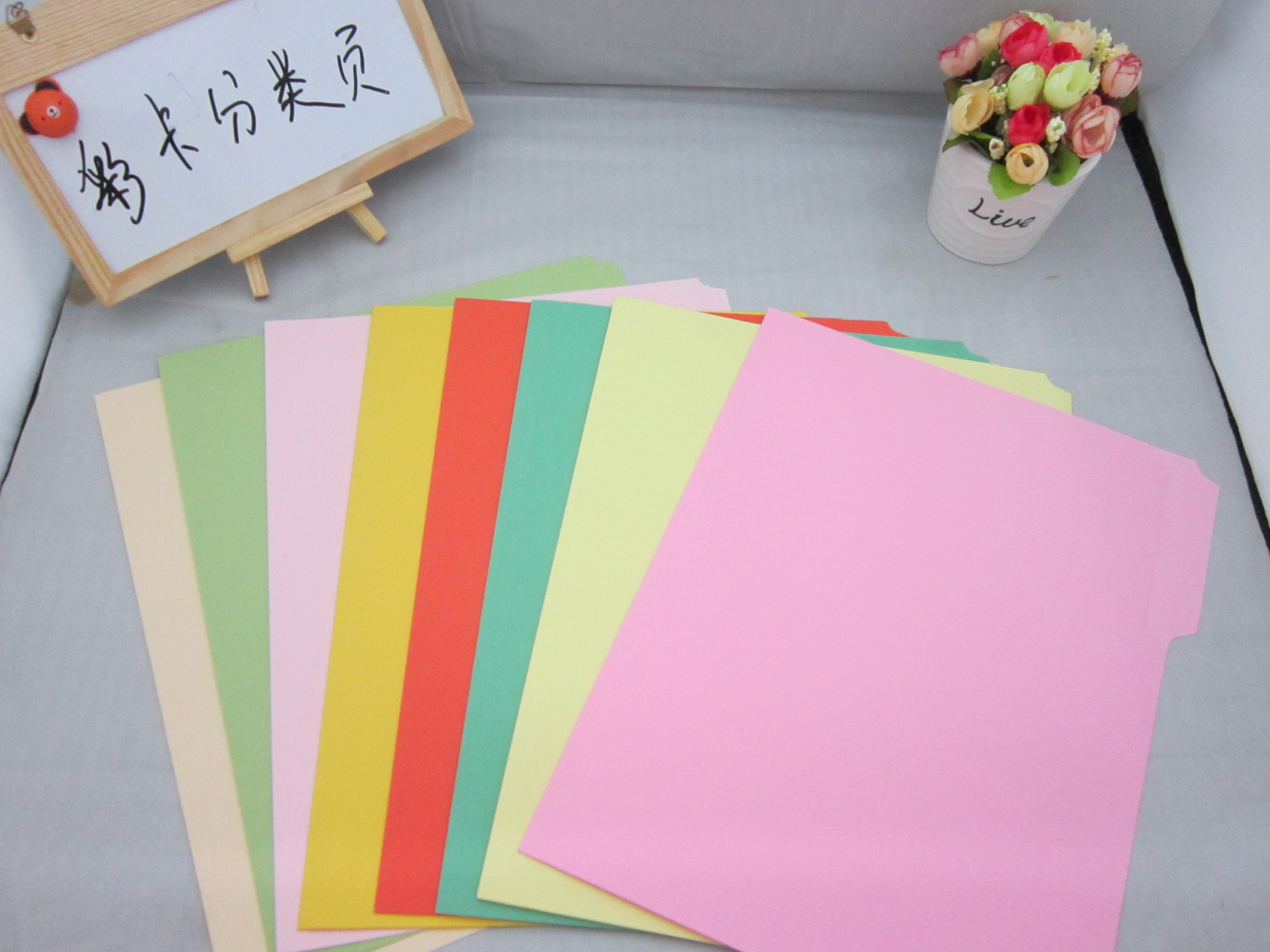 Folder jia hao stationery office folder paper bag paper file.