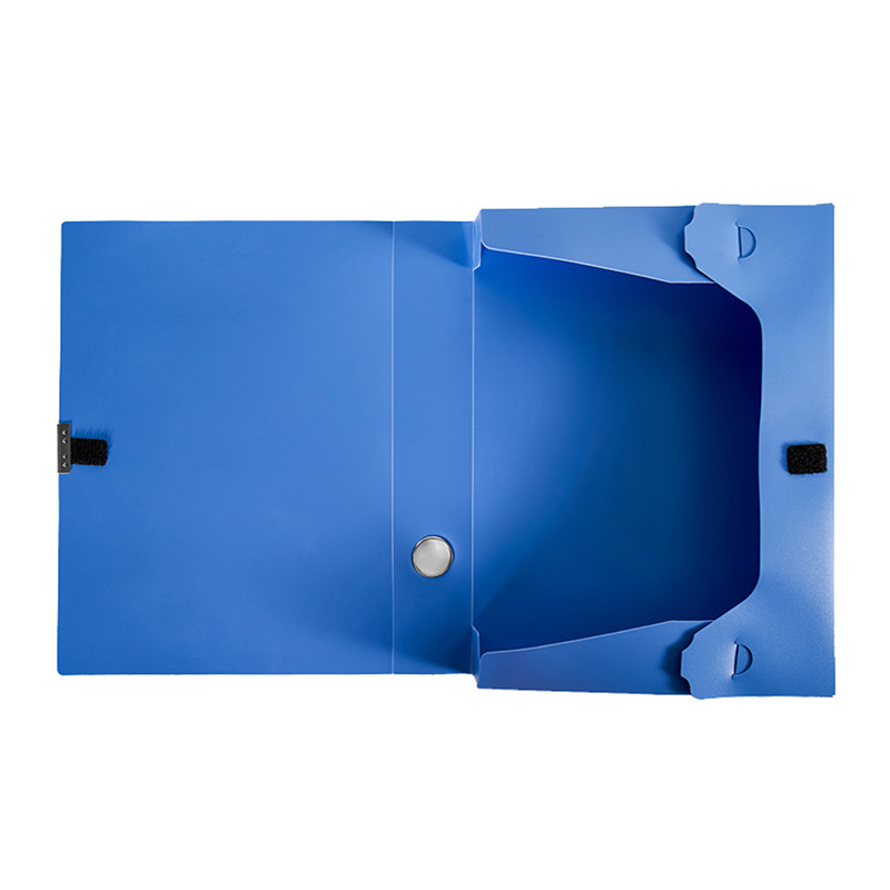Wholesale Pp File Box Office Supplies 85C Plastic A4 File Box Material Storage Foldable 55mm Folder