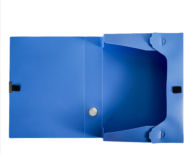 Wholesale Pp File Box Office Supplies 85C Plastic A4 File Box Material Storage Foldable 55mm Folder