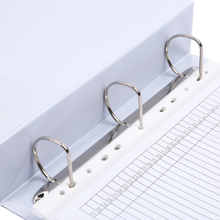 Wholesale Three-Side Pocket D-Type Loose-Leaf Binder Large Capacity A4 Folder Folder File Binder Storage Book Wholesale Three-Side Pocket D-Type Loose-Leaf Binder Large Capacity A4 Folder Folder File Binder Storage Book