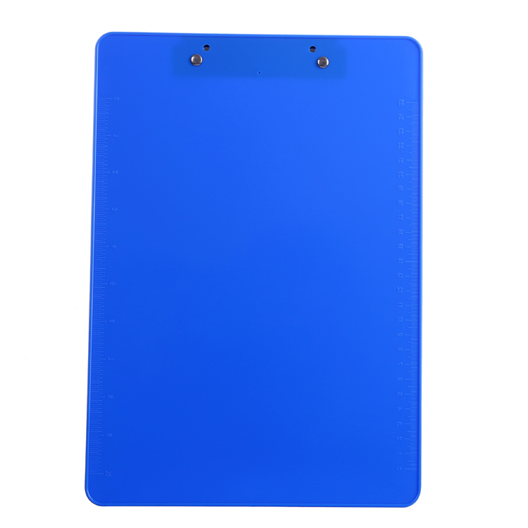 Wholesale PS Plastic Solid Color File Hook Clip Power Clip Writing Flat Clip A5 Folder Writing Pad