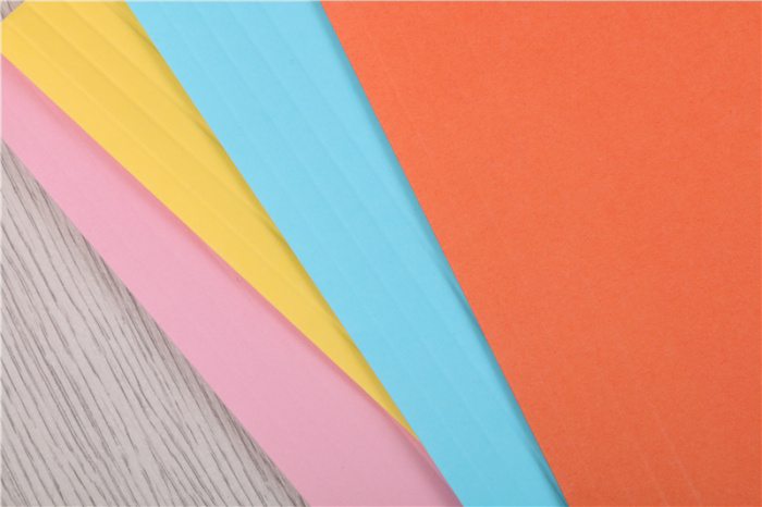 Paper folder color paper file cover mouth cover clip color folder