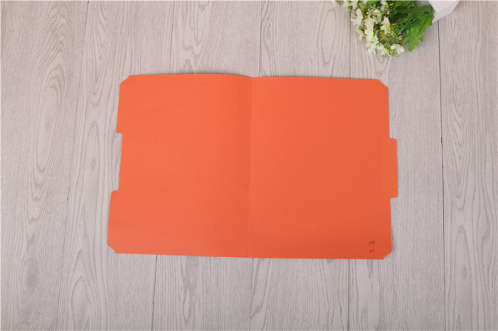 Paper folder color paper file cover mouth cover clip color folder