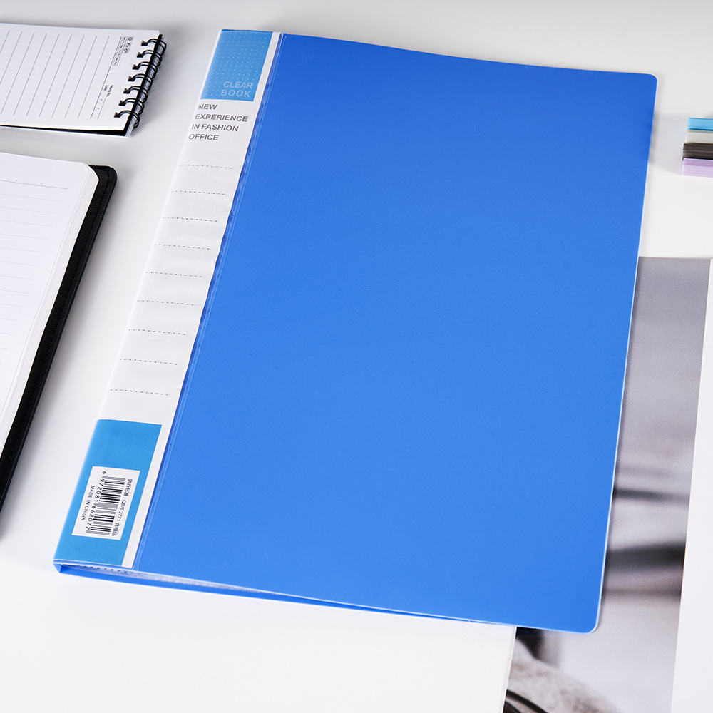Office Supplies A4 Info Booklet Folder File Book Material Insert 10 20 30 40 60 80 100 Pages
