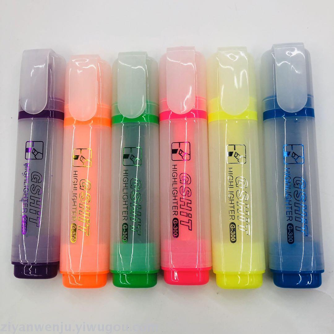 Highlighter marker pens a variety of packaging color macaron markers Highlighter marker pens a variety of packaging color macaron markers