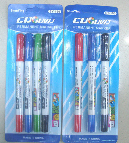 CD mark pens, double-color CD markers, two heads CD markers,all kinds of oil marker
