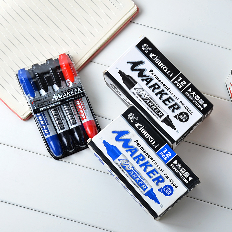 Double - headed marker black marker colorful markers sign major pen wholesale direct