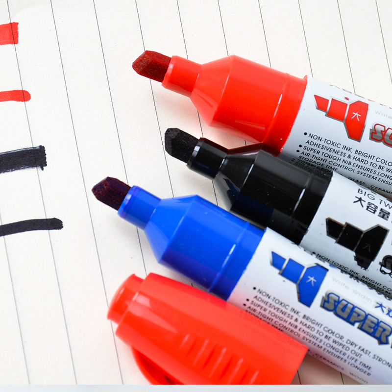 Double - headed marker black marker colorful markers sign major pen wholesale direct
