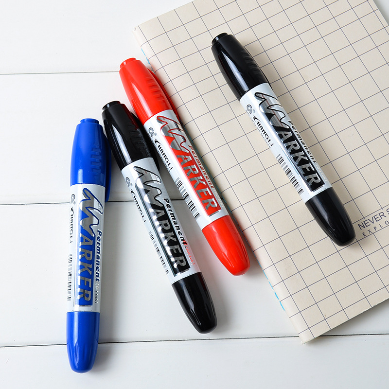 Double - headed marker black marker colorful markers sign major pen wholesale direct