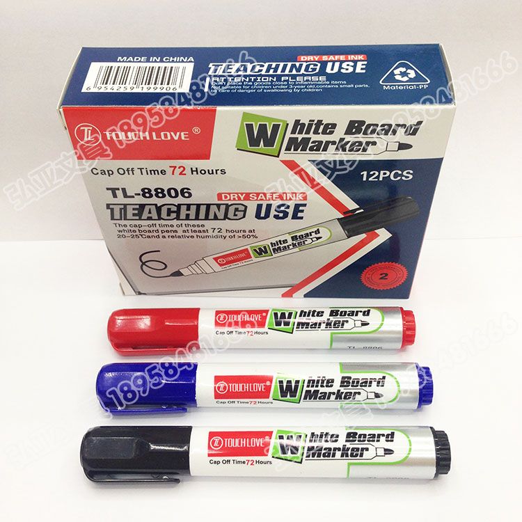 Whiteboard marker 8806, erasable markers