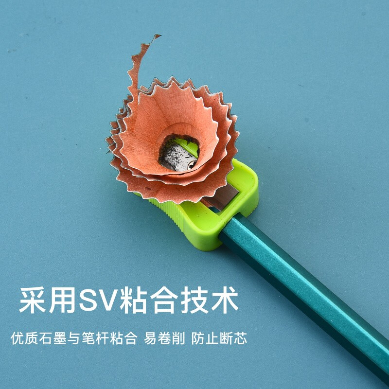 Sapling 12 Boxed Student Exam Sketch 2B Double Cut Exam Pencil Coated Pencil 12 PCs/Box