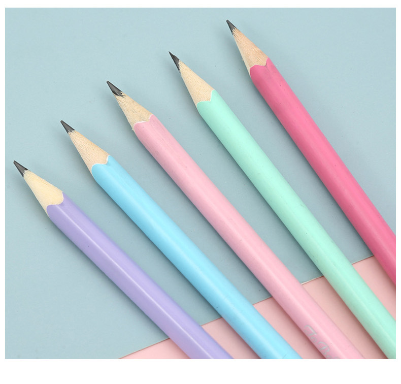 New Color Rod Triangle Stick Pencil Student Writing Pencil 30 Barrel Correct Grip Position Triangle Pencil