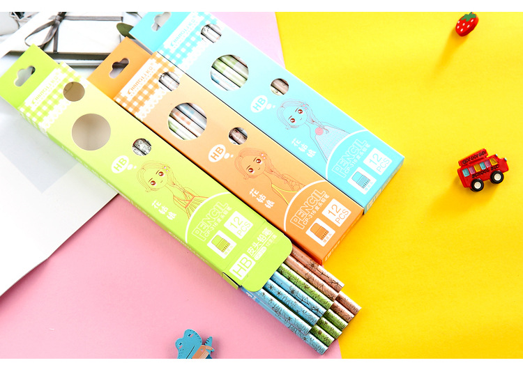 Factory Direct Sales Children's Cartoon round Writing Pencil HB Elementary School Student Pens for Writing Letters Factory Direct Sales Children's Cartoon round Writing Pencil HB Elementary School Student Pens for Writing Letters