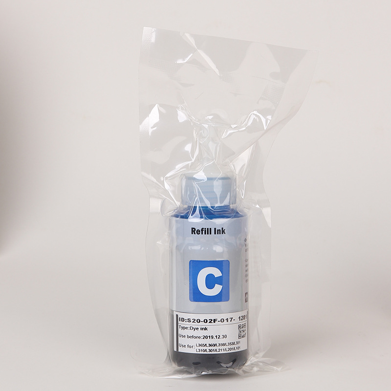 Green Color Suitable for Canon Ip2780 258 236 Mp288 Mx368 Printer Continuous Supply Refill Ink 70ml