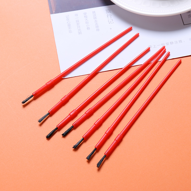 Factory in Stock Supply Digital Oil Painting Brush Hook Line Pen Plastic Brush Various Brushes Glue Brush