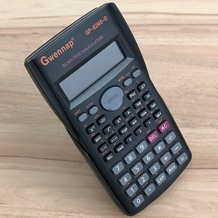82ms-d Student Multifunctional Scientific Trigonometric Function Calculator Style Learning Teaching Aids Calculator