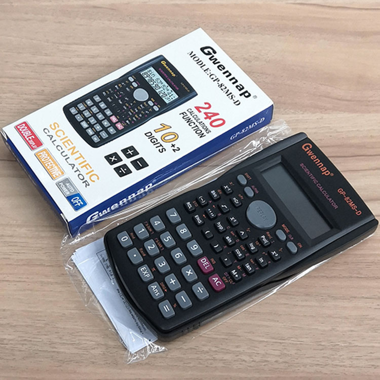 82ms-d Student Multifunctional Scientific Trigonometric Function Calculator Style Learning Teaching Aids Calculator