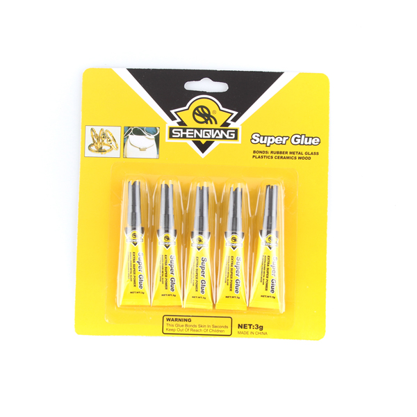 Shenqiang glue Super Glue  5pcs tubes super 502 glue