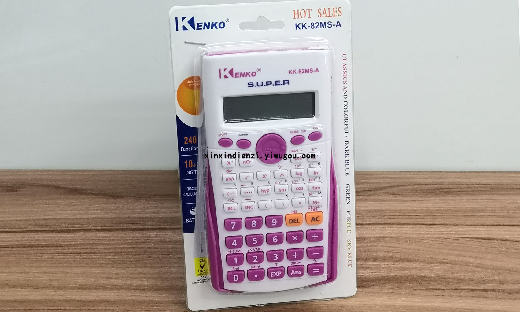 KENKO82MS-A Color Scientific Calculator Function Calculator Student Calculator KENKO82MS-A Color Scientific Calculator Function Calculator Student Calculator