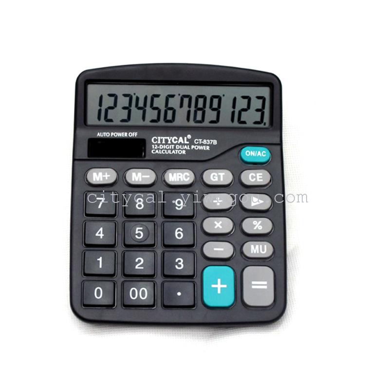 CITYCAL solar calculator CT-837B