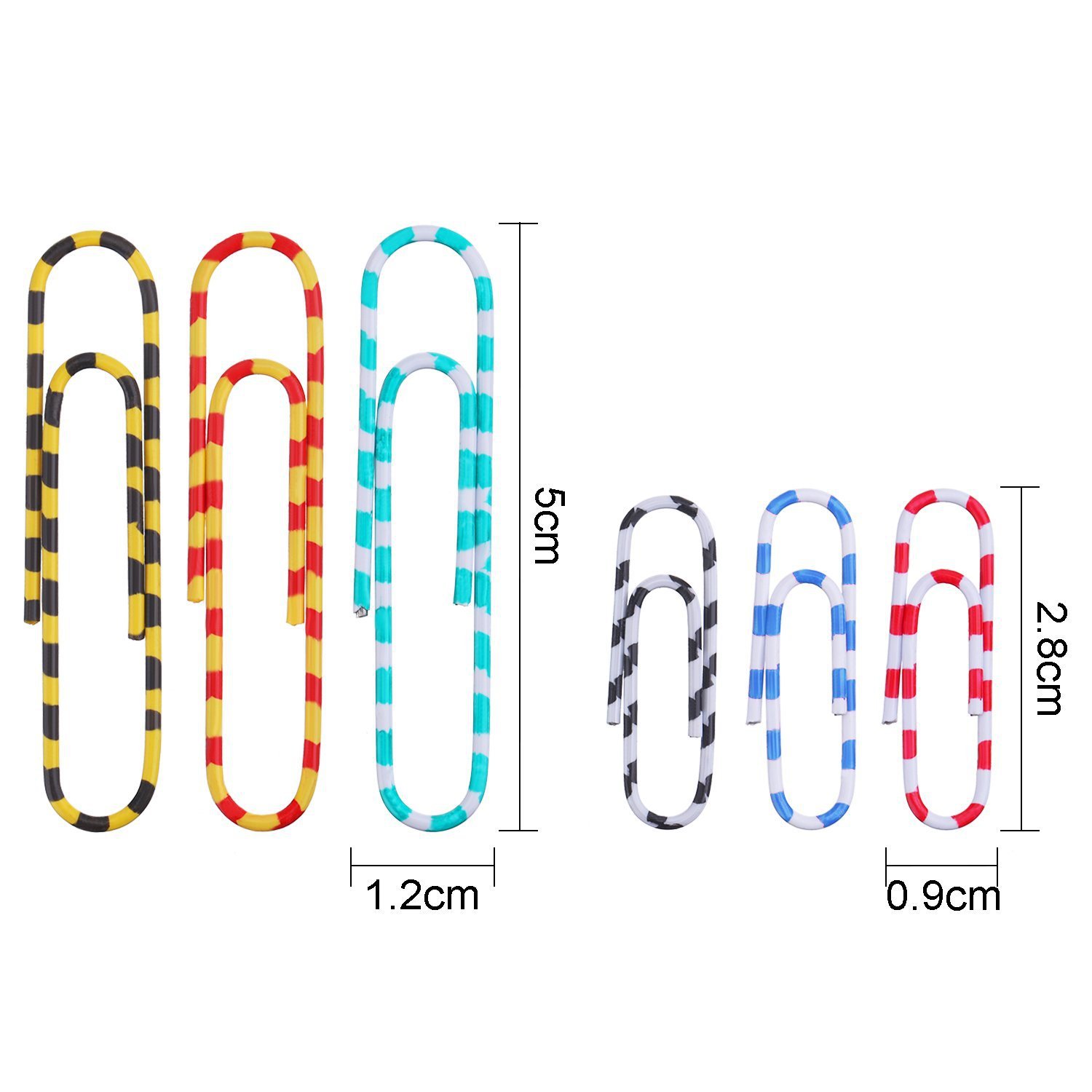 Yiwu spot color paper clip cross-border for nickel - plated silver zebra paper clip 28mm200