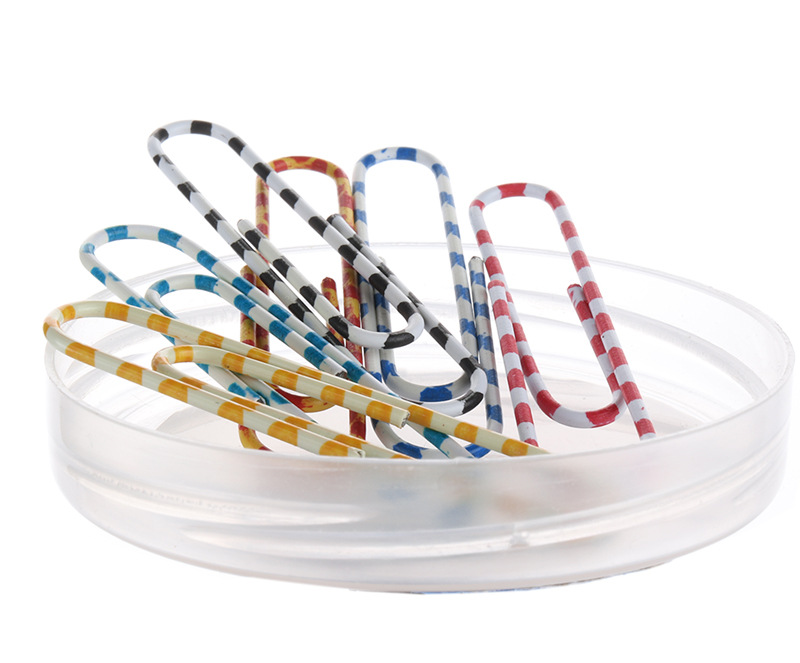 Yiwu spot color paper clip cross-border for nickel - plated silver zebra paper clip 28mm200