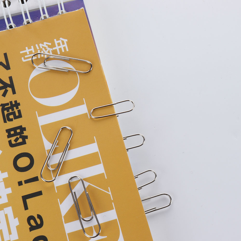 Color paper clip cross border for nickel - plated silver zebra paper clip creative bookmark 28mm