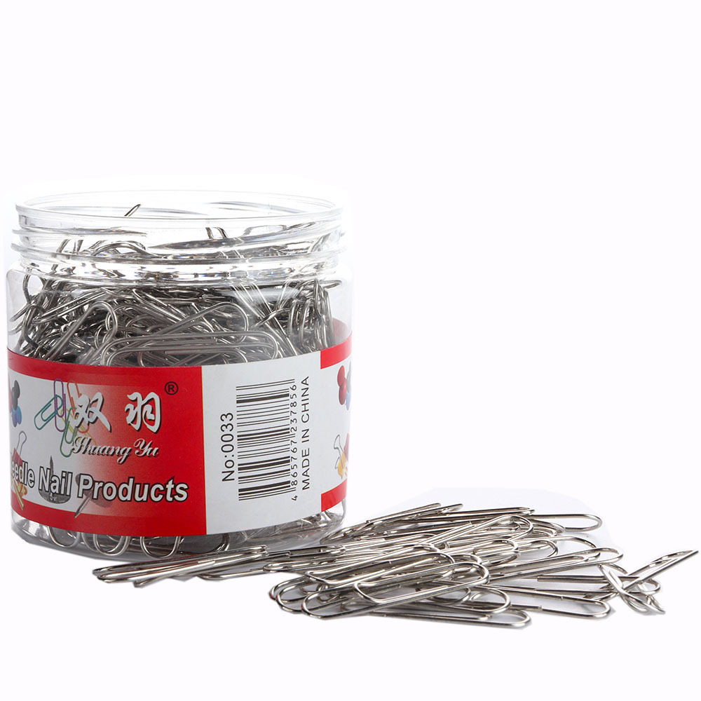 Color paper clip cross border for nickel - plated silver zebra paper clip creative bookmark 28mm
