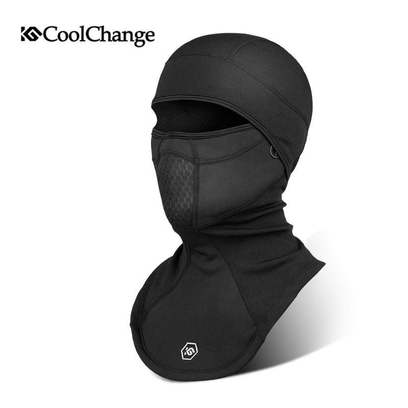 Coolchange Electric Car Cycling Mask Thermal and Windproof Ear Protection Scarf Scarf Fleece-Lined Winter-Proof Men and Women Riding Equipment