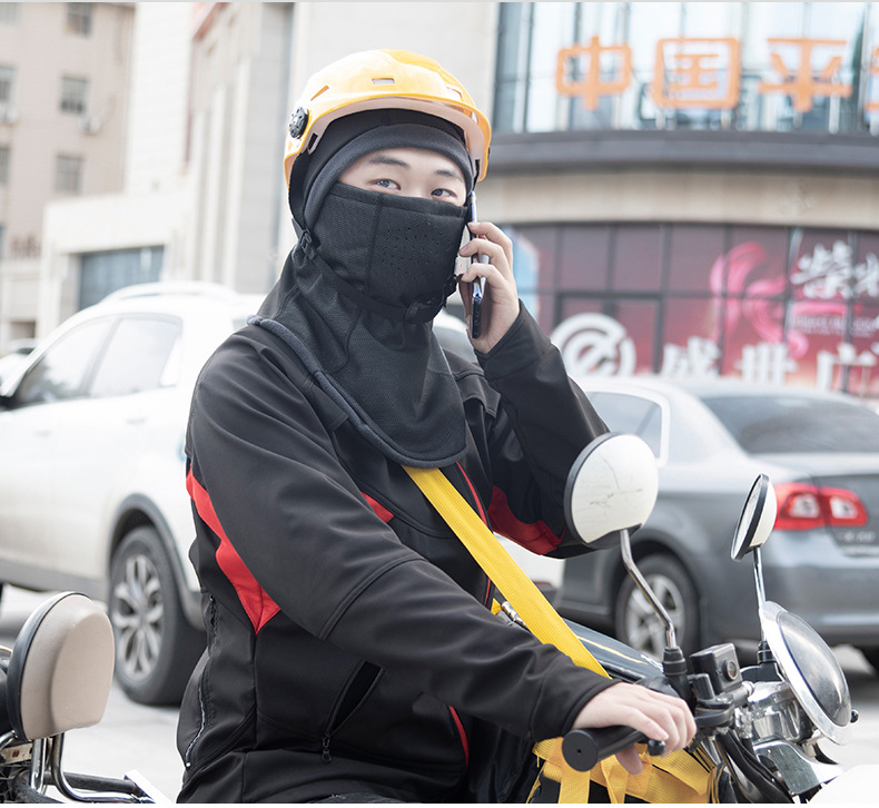 Coolchange Electric Car Cycling Mask Thermal and Windproof Ear Protection Scarf Scarf Fleece-Lined Winter-Proof Men and Women Riding Equipment Coolchange Electric Car Cycling Mask Thermal and Windproof Ear Protection Scarf Scarf Fleece-Lined Winter-Proof Men and Women Riding Equipment