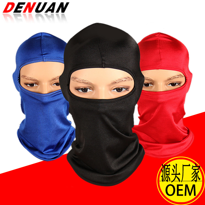 Lycra Hood Soft Equipment Outdoor Riding Face Motorcycle Windproof Tactical Cold-Proof CS Mask Cycling Mask