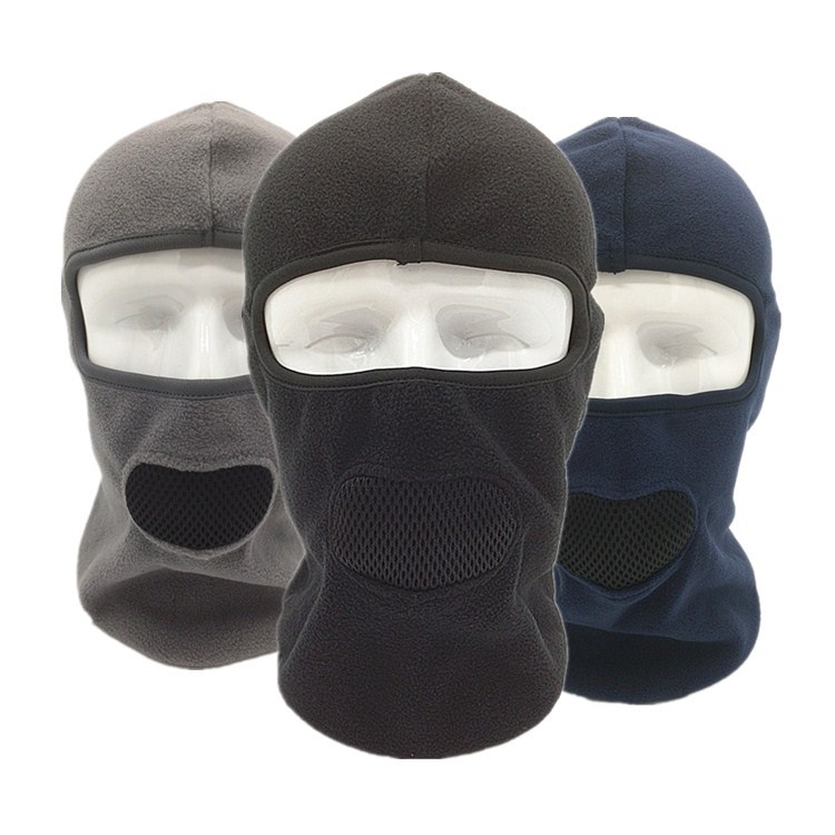 Fleece Soft Equipment Outdoor Riding Polar Fleece Ski Motorcycle Windproof Thermal Headgear Mask Hat Generation Hair