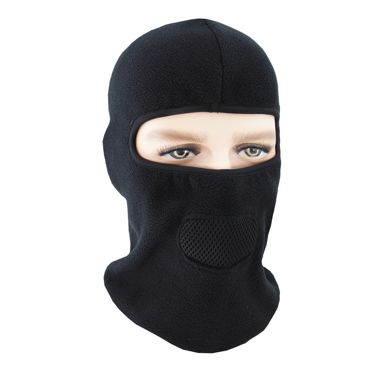 Fleece Soft Equipment Outdoor Riding Polar Fleece Ski Motorcycle Windproof Thermal Headgear Mask Hat Generation Hair