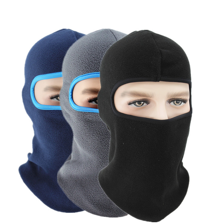 Fleece Soft Equipment Outdoor Riding Polar Fleece Ski Motorcycle Windproof Thermal Headgear Mask Hat Generation Hair