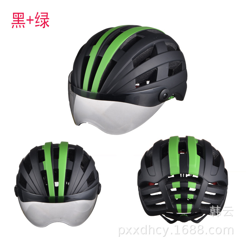 Factory Direct Sales Bicycle Helmet Riding Helmet Cap Night Reflective Stripe Riding Supplies Equipment Factory Direct Sales Bicycle Helmet Riding Helmet Cap Night Reflective Stripe Riding Supplies Equipment