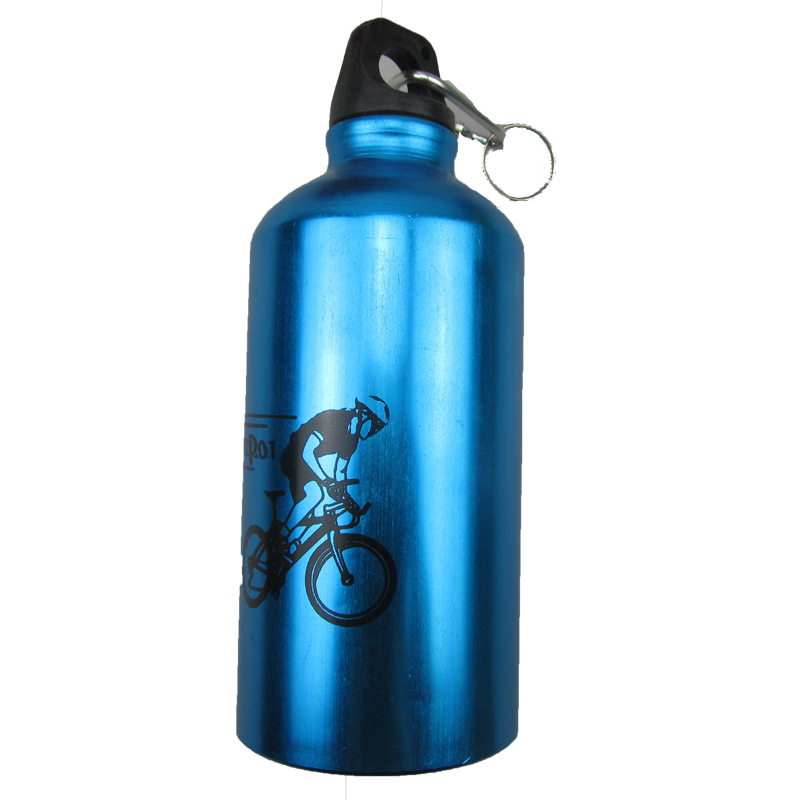Factory Direct Sales Outdoor Sports Bottle Riding Aluminum Kettle Cycling Water Cup 500ml Riding Supplies Equipment