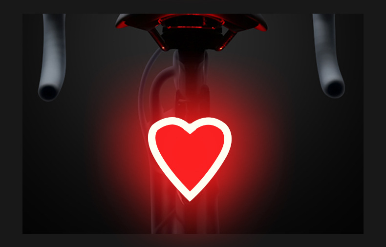 Bicycle Fun Taillight 100usb Charging Mountain Bicycle Lights Night Riding Road Bike Riding Creative Taillight Equipment Bicycle Fun Taillight 100usb Charging Mountain Bicycle Lights Night Riding Road Bike Riding Creative Taillight Equipment