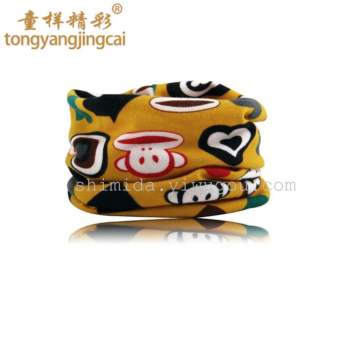 Outdoor equipment riding hood hood fishing a fish fancier pattern scarf hat scarf on behalf of