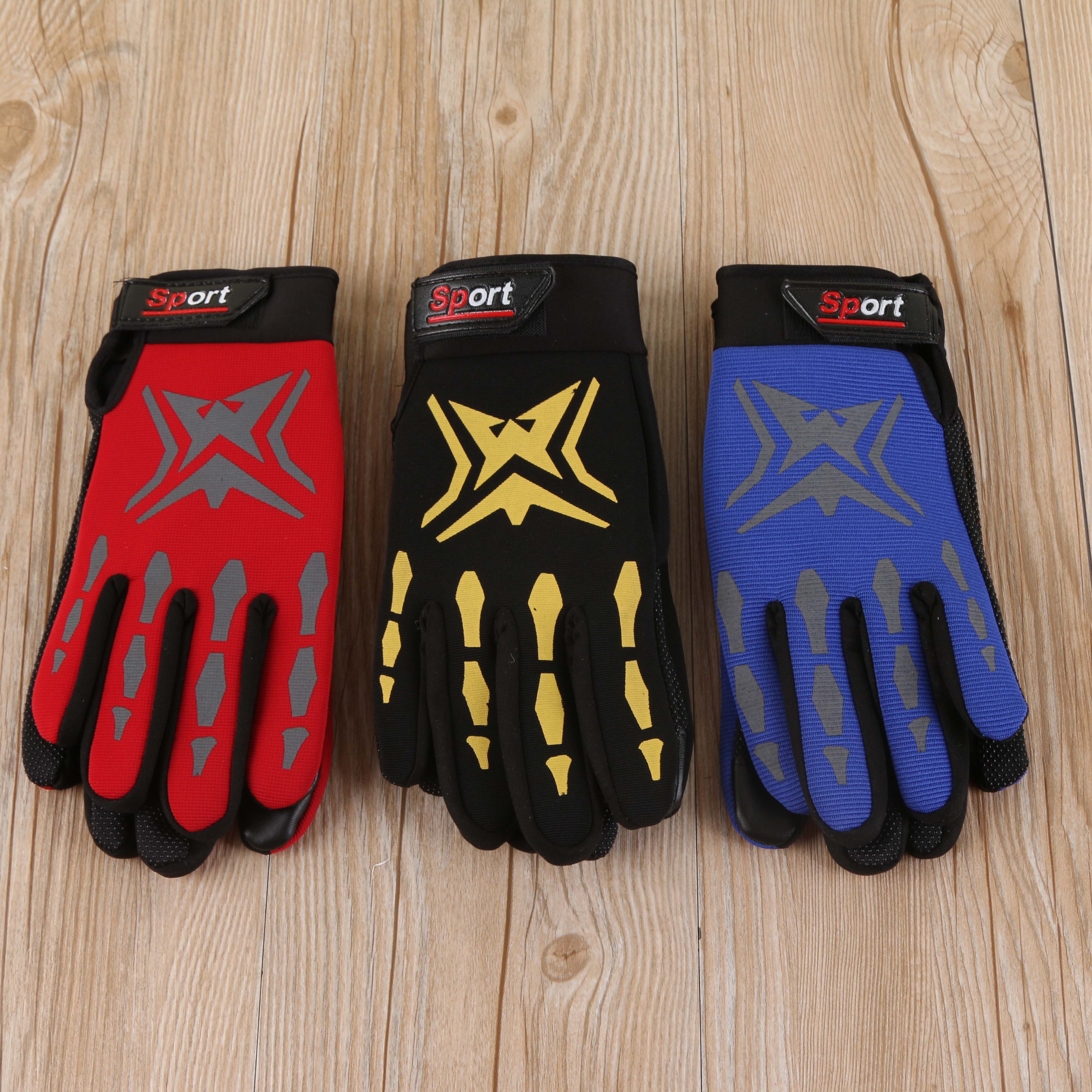 Riding gloves men and women all refers to the long finger mountain bike gloves sports outdoor riding equipment
