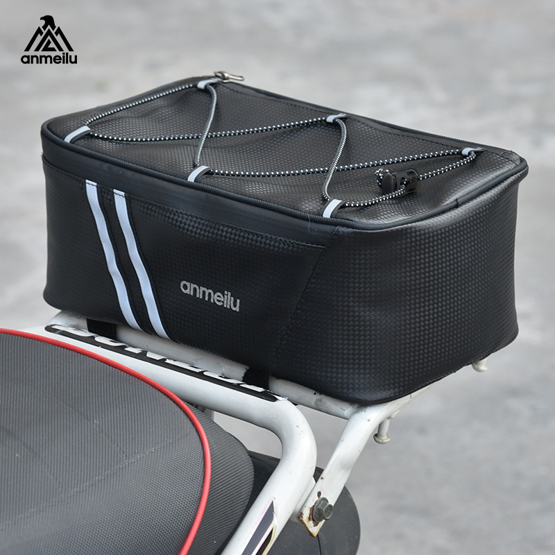 Driving Bag Backseat Bag Waterproof Electric Bike Doite Rear Rack Bag Mountain Tail Bag Riding Storage Bag Equipment