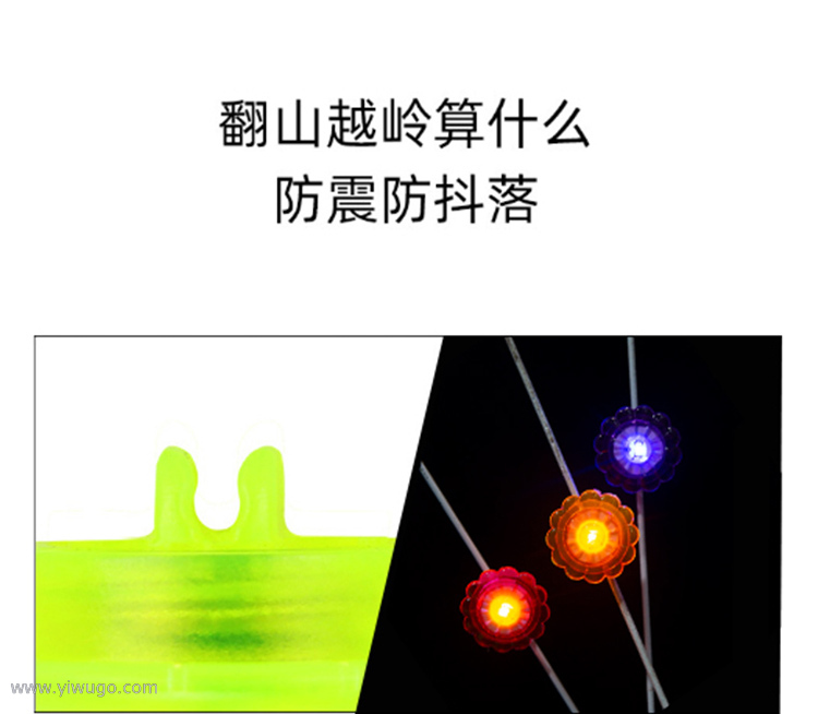 spoke light bicycle LED firewheel colorful bicycle riding equipment warning light night riding atmosphere light