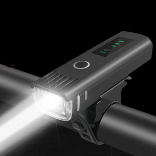 Bicycle Light 360 Degree Rotating Equipment USB Charging Warning Light Outdoor Riding Strong Light Lighting Headlight