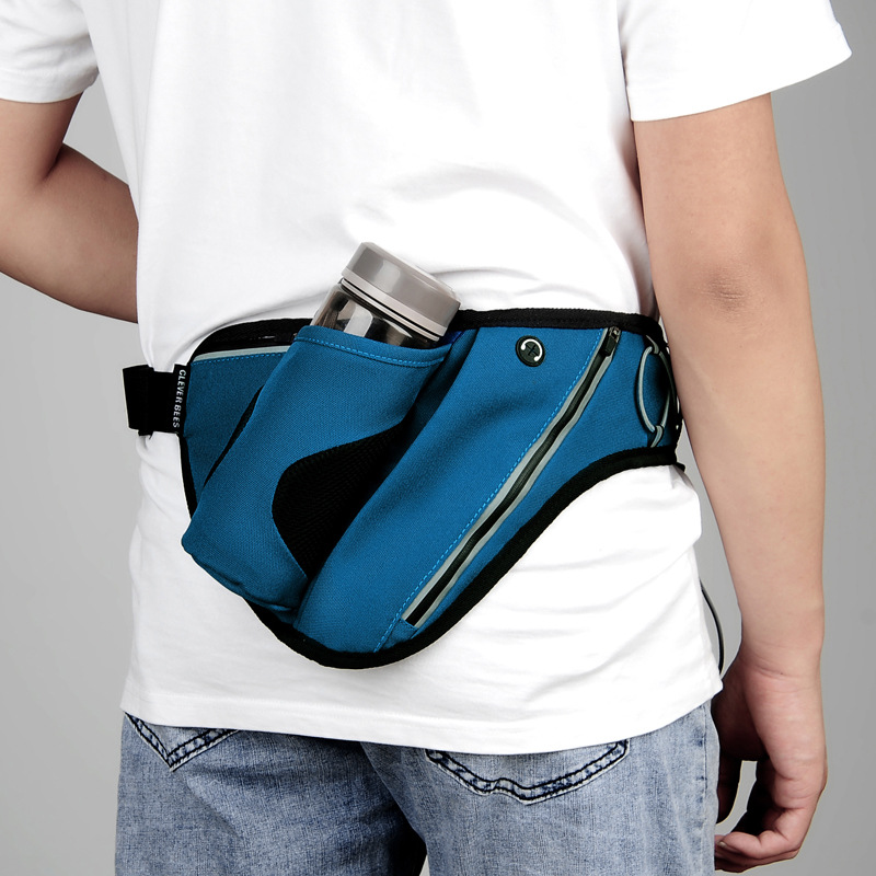 Outdoor Sports Running Kettle Waist Bag Large Capacity Triangle Riding Kettle Bag Waterproof Marathon Equipment Supplies